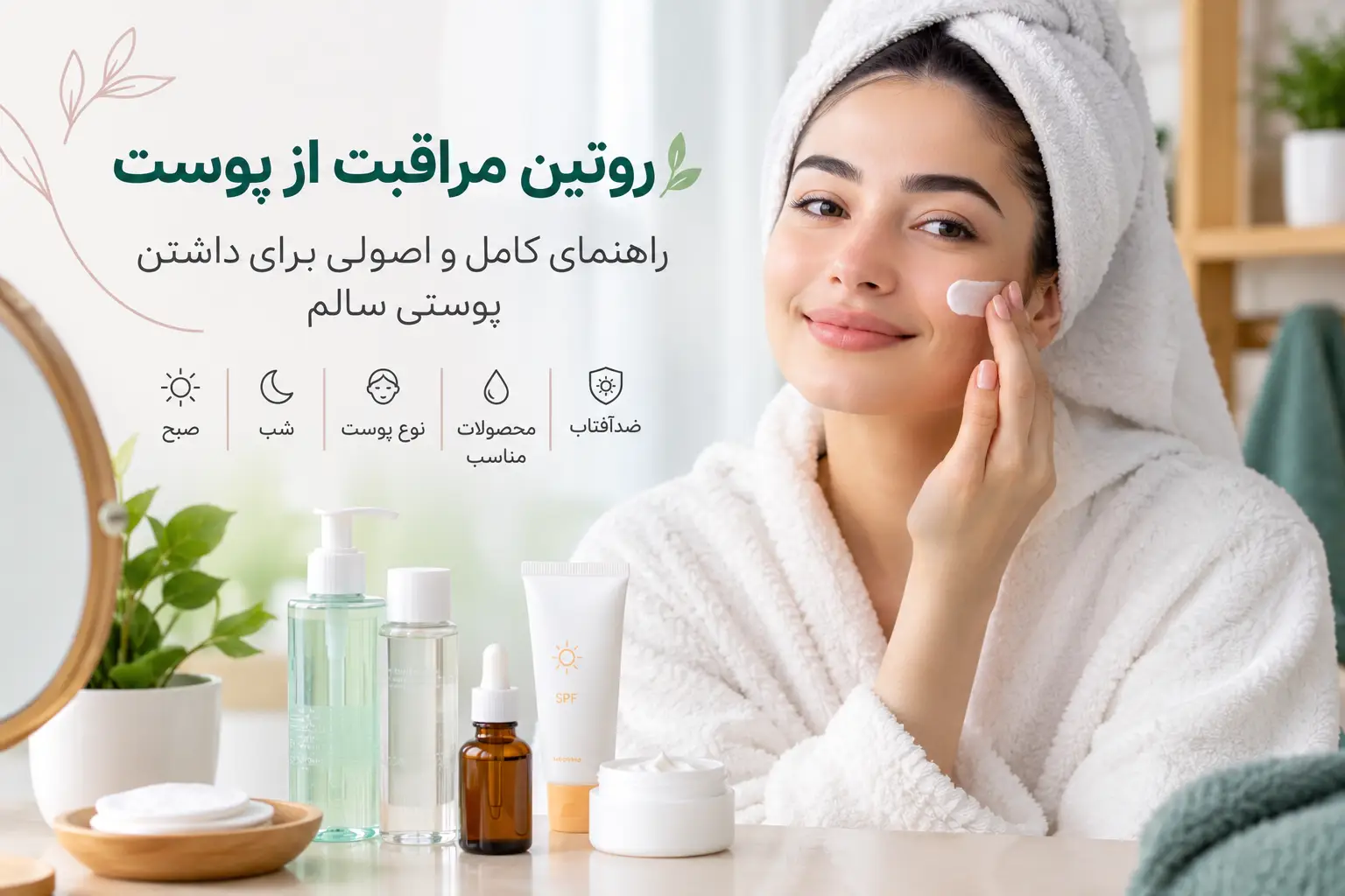 روتین مراقبت از پوست؛ راهنمای کامل و اصولی برای داشتن پوستی سالم
