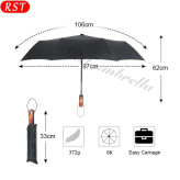 چتر اتومات لوکس برند RST سری هپی سوان ضد باد تاشو کیفی 8 فنر