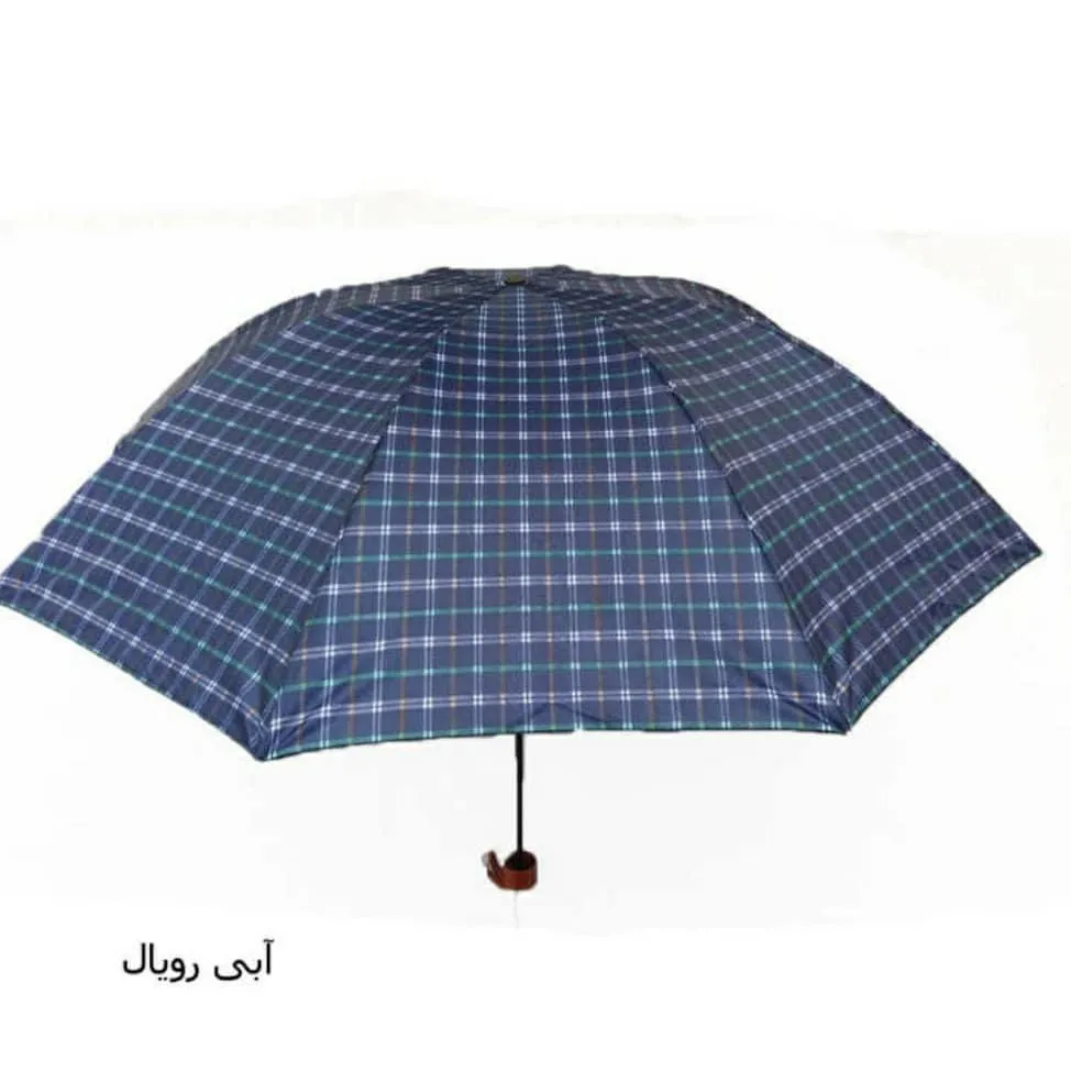 چتر چهارخانه تاشو ضدآب مقاوم و سبک زنانه و مردانه