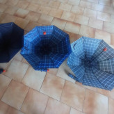 چتر چهارخانه تاشو ضدآب مقاوم و سبک زنانه و مردانه