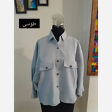 ست مانتو پانچ لینن و شال اسپرت