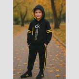 ست هودی و شلوار بچگانه پارچه زهره داخل کرک مناسب مدرسه سایز 50 تا 65