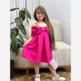 سارافون دخترانه مازراتی طرح پاپیون سایز 40 تا 60 مناسب 2 تا 11 سال