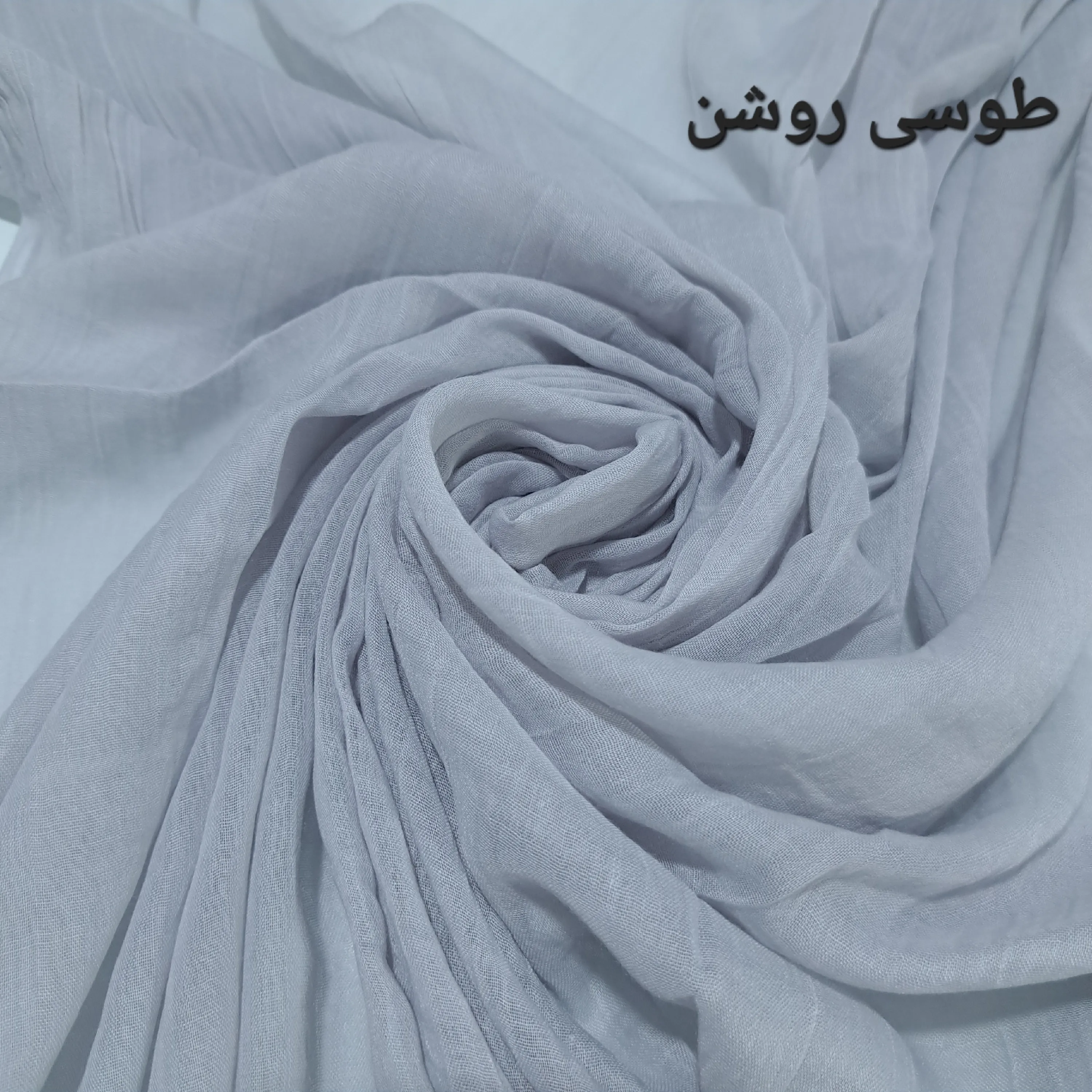 شال نخی سوپر نخ گیاهی ساده ابعاد 200 در 80 مناسب بهار و تابستان