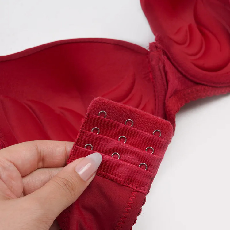سوتین اسفنجی فنردار جکدار بغل دانتل ماساژوری زنانه