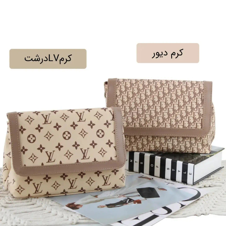 کیف پاسپورتی چرم مصنوعی زنانه روزمره ابعاد 28 در 18 در 10 سانتیمتر