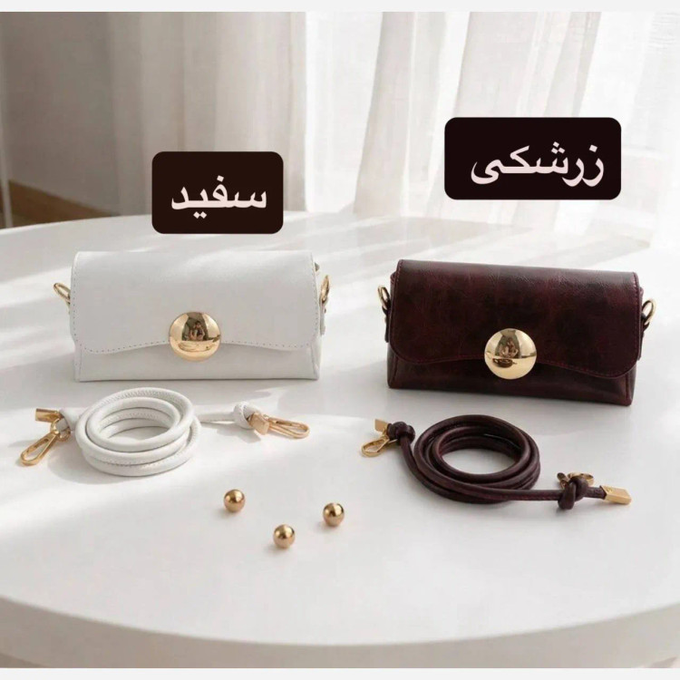 کیف پاسپورتی چرم مصنوعی زنانه روزمره و مجلسی (2)