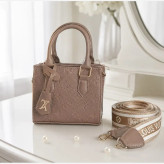 کیف پاسپورتی چرم مصنوعی زنانه مدل مجلسی و مهمانی سه بند رنگ مشکی