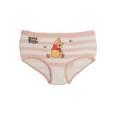 شورت دخترانه اسلیپ چاپی طرح راه راه و پو POOH سایز فری