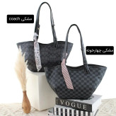 کیف زنانه چرم مصنوعی رسمی و روزمره با بند بلند (2)