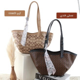 کیف زنانه چرم مصنوعی رسمی و روزمره با بند بلند (2)