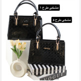 کیف زنانه رسمی و مجلسی چرم مصنوعی با بند بلند