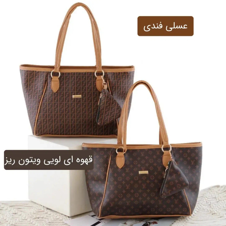 کیف زنانه چرم مصنوعی روزمره و مهمانی (3)