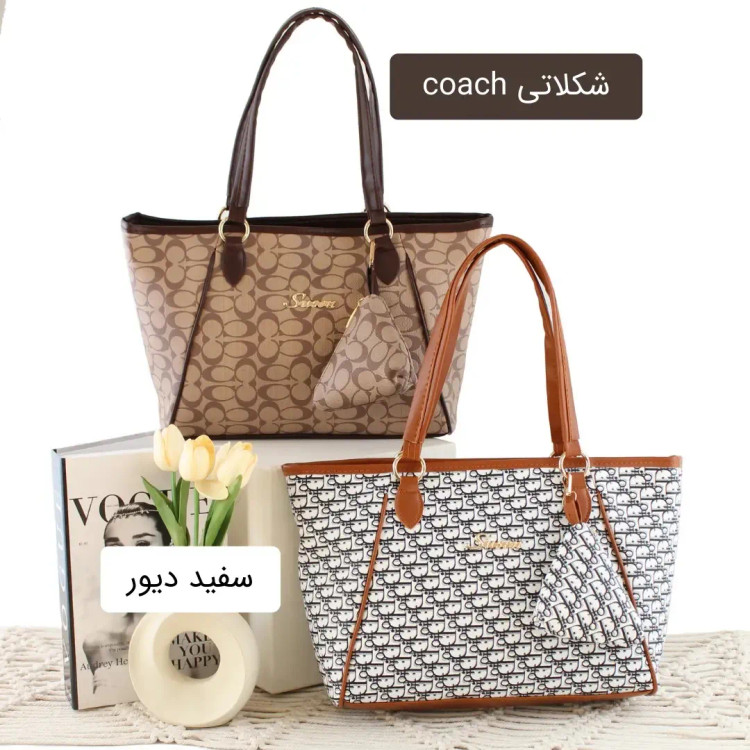 کیف زنانه چرم مصنوعی روزمره و مهمانی (3)