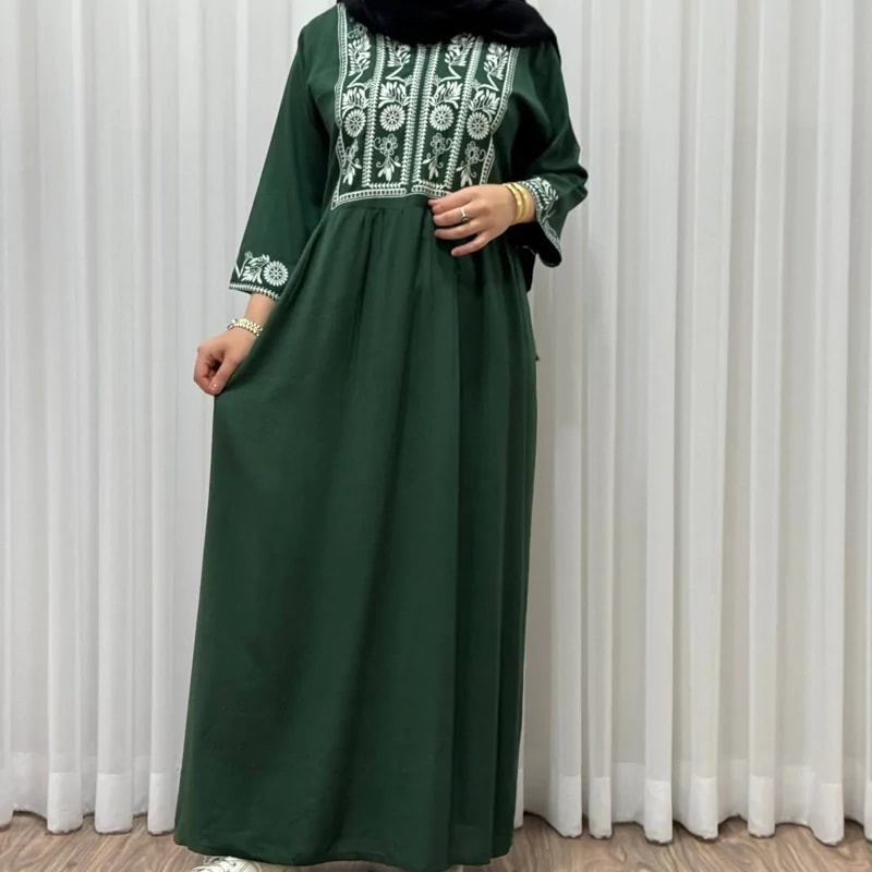 ست پیراهن ساحلی نخی و کتانی اسپرت نیوبالانس