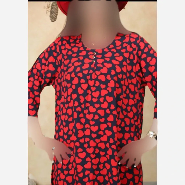 تونیک بلند نخی قواره دار خنک بهار و تابستان سایز بزرگ