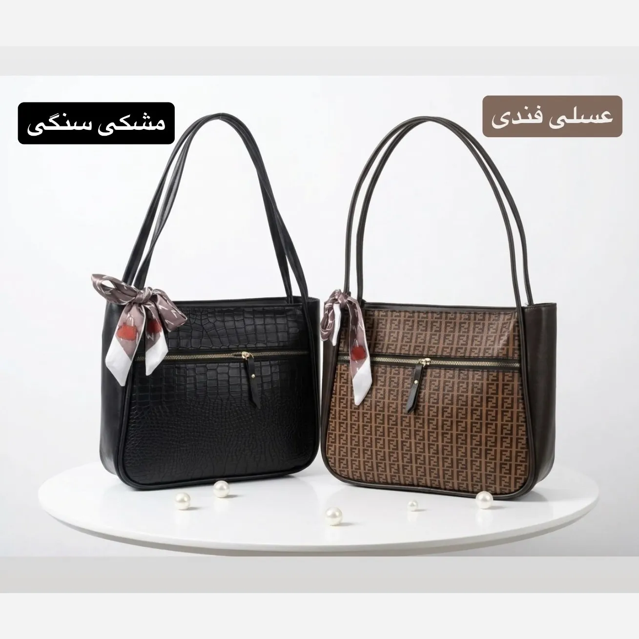 کیف زنانه چرم مصنوعی اسپرت و روزمره (2)