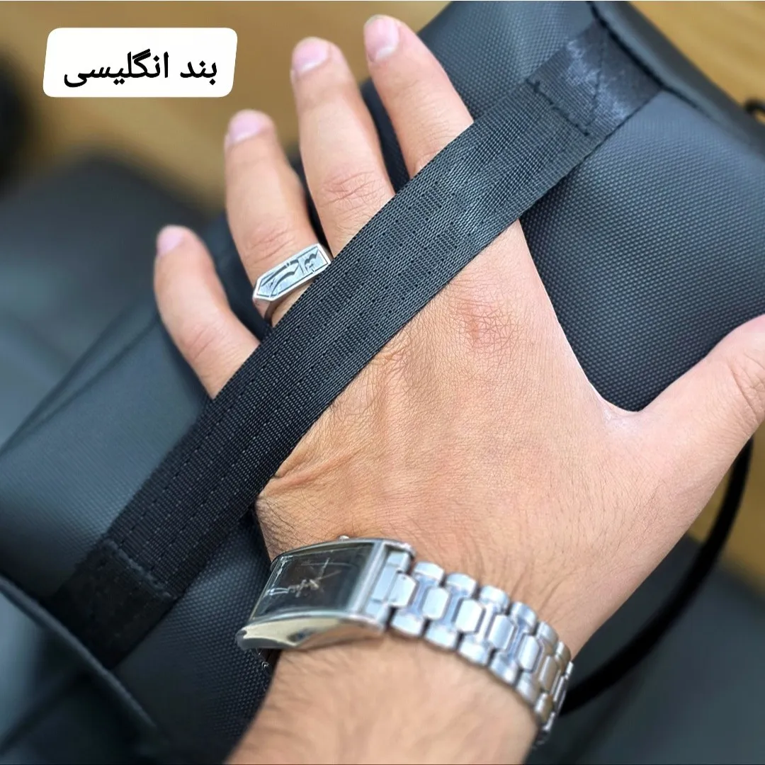 کیف دستی دوشی ضدآب بنج 3 کاره مردانه زنانه شوزبگ پارچه اسکین خارجی