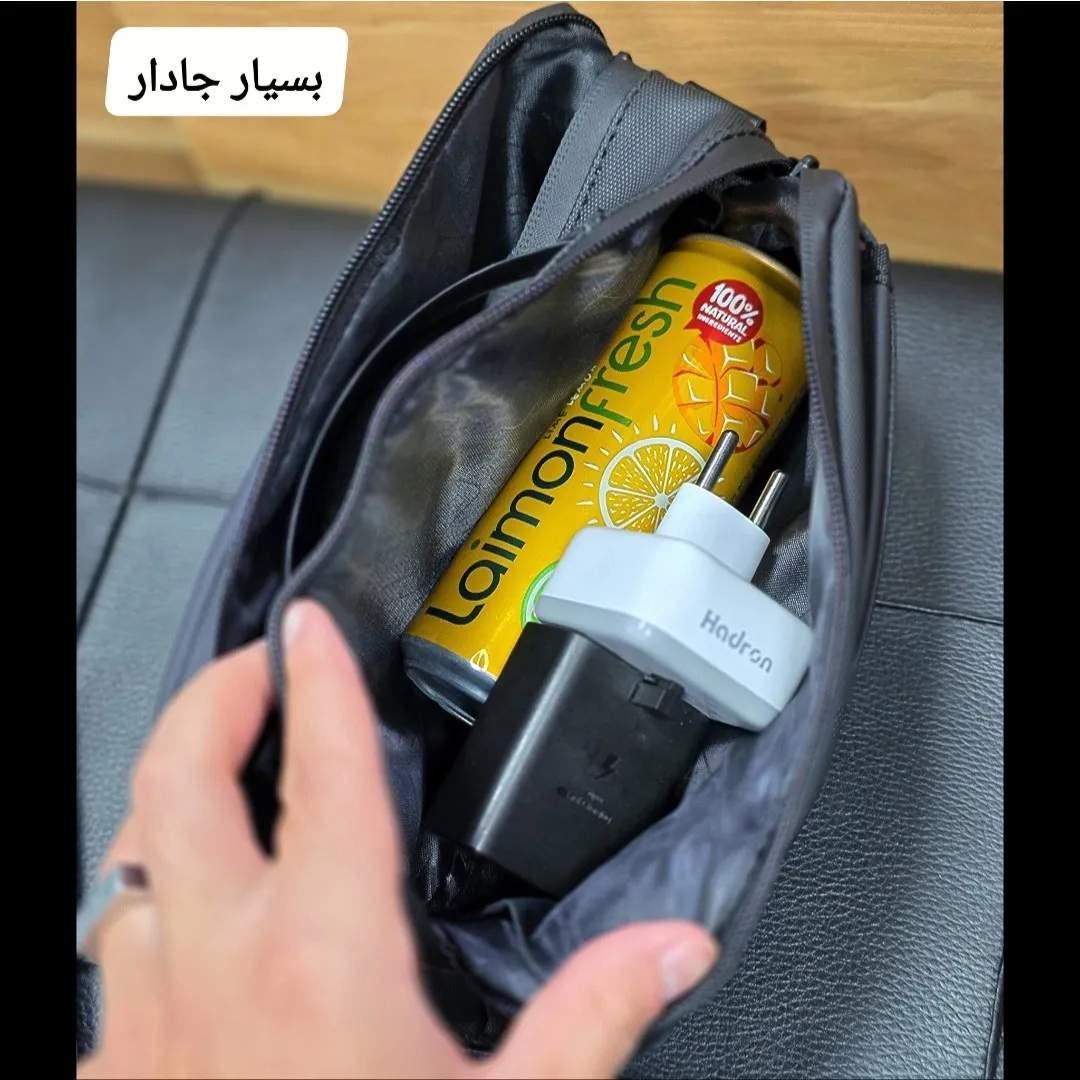 کیف دستی دوشی ضدآب بنج 3 کاره مردانه زنانه شوزبگ پارچه اسکین خارجی