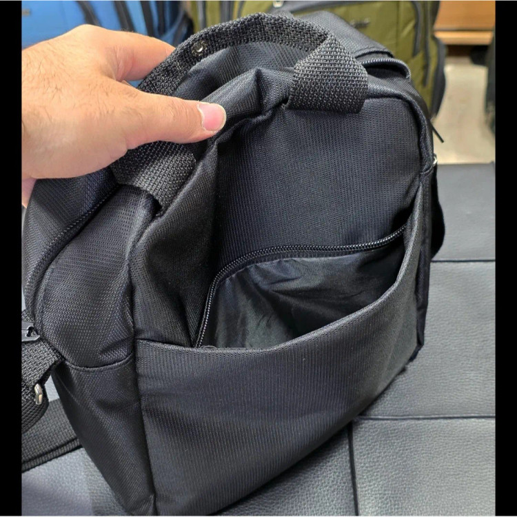 کیف ظرف غذا دستی و دوشی پارچه ای کد 2216