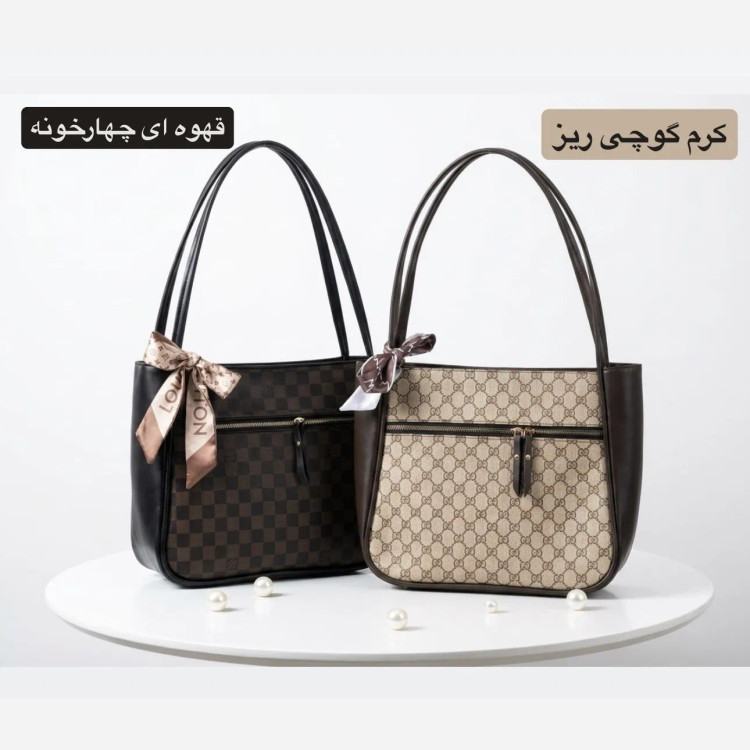 کیف زنانه چرم مصنوعی اسپرت و روزمره (2)