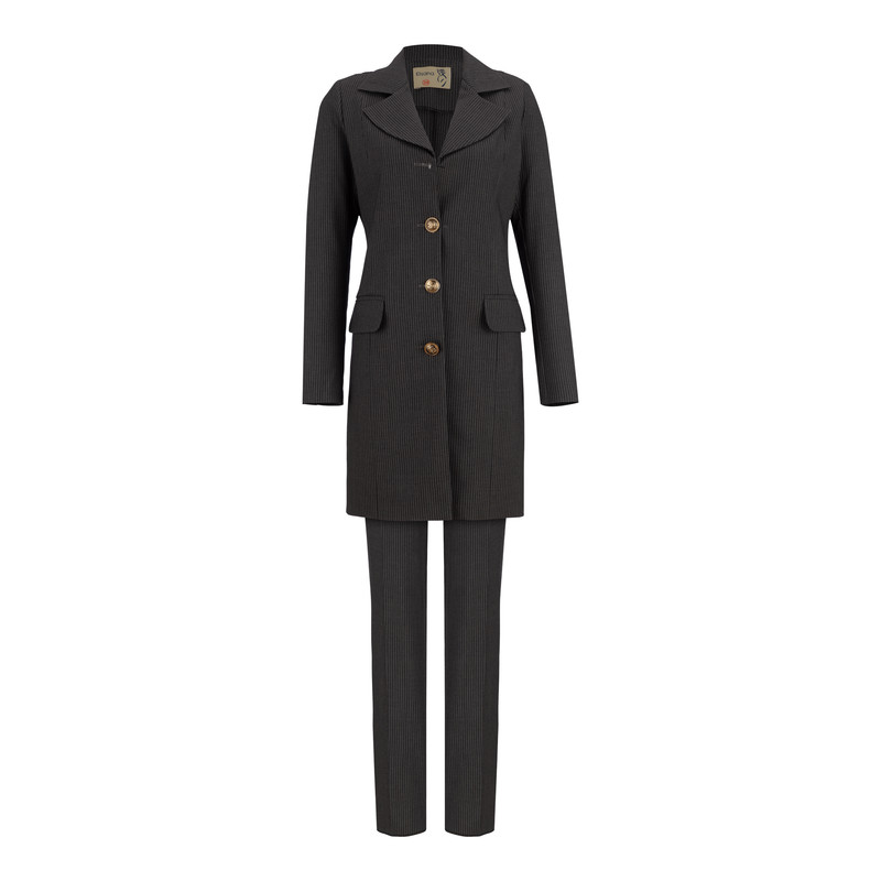 مانتو و شلوار زنانه السانا مدل ابریشم کد 75001