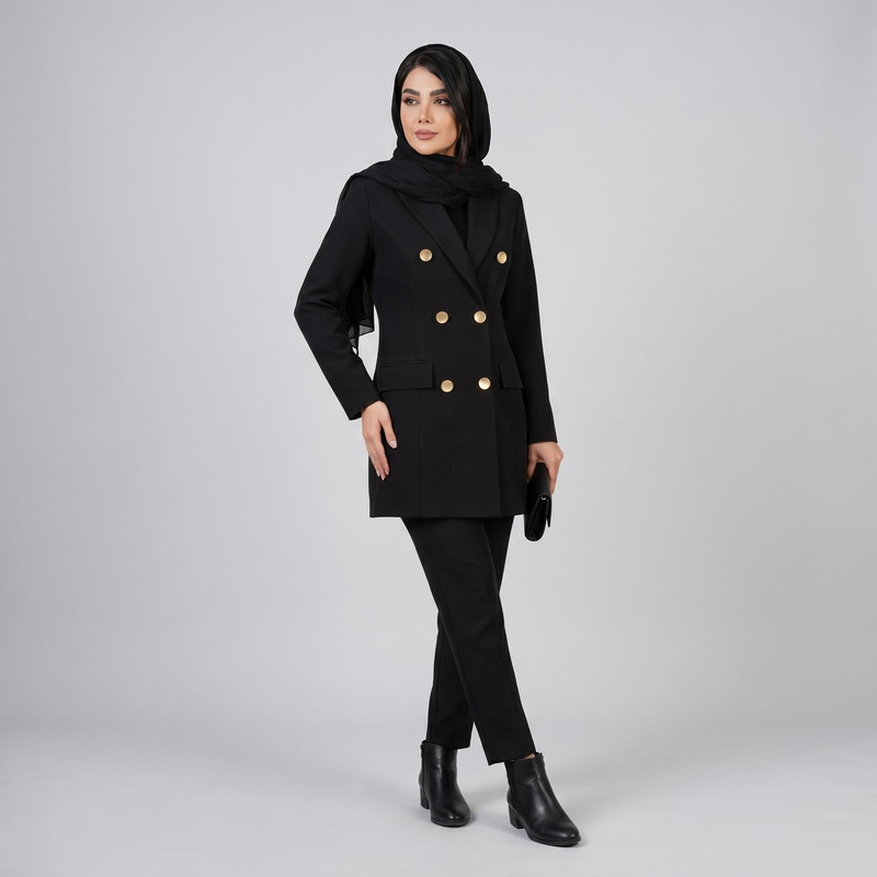 مانتو کتی زنانه السانا مدل شانار کد 134801