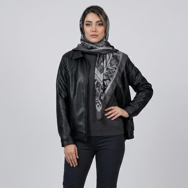 کت چرم زنانه السانا کد 2423