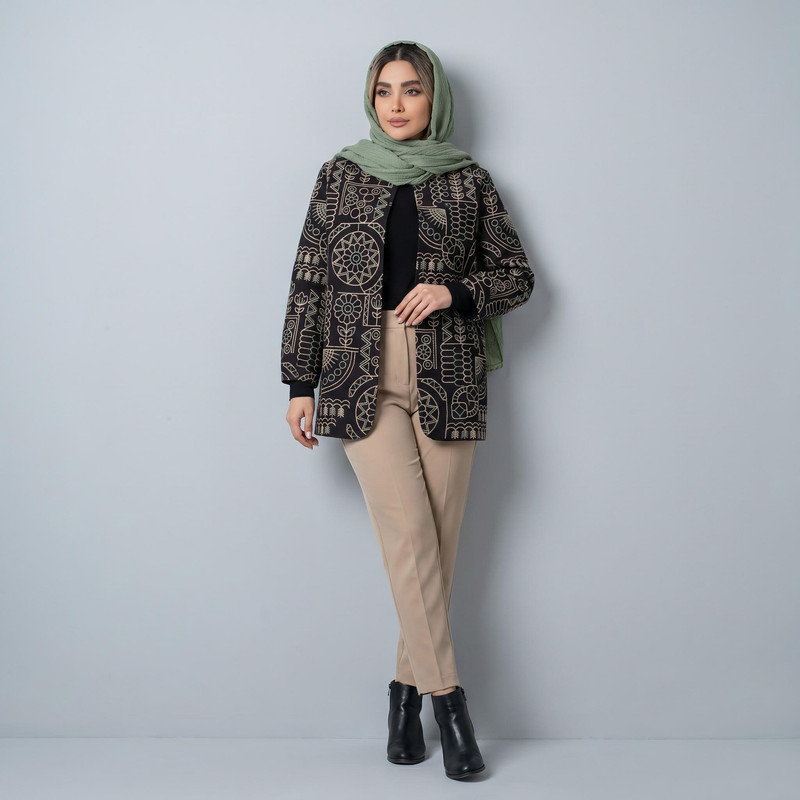 مانتو زنانه السانا مدل ژانین کد 207201