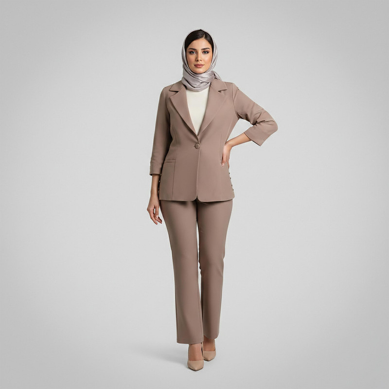 ست کت و شلوار رسمی زنانه السانا مدل  تلناز کد 2406