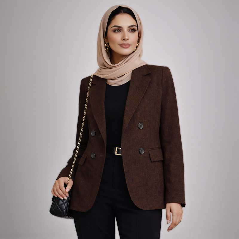 مانتو کتی زنانه السانا مدل پرنیکا کد 2430