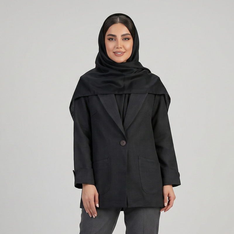 مانتو کتی زنانه السانا مدل ماهوش کد 2583
