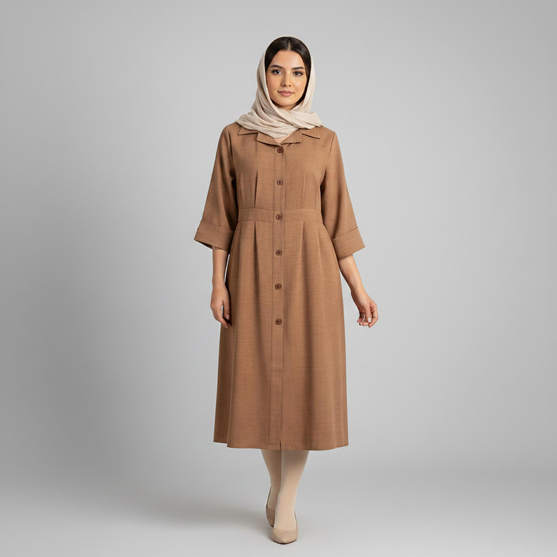 مانتو زنانه السانا مدل باتیس کد 229051