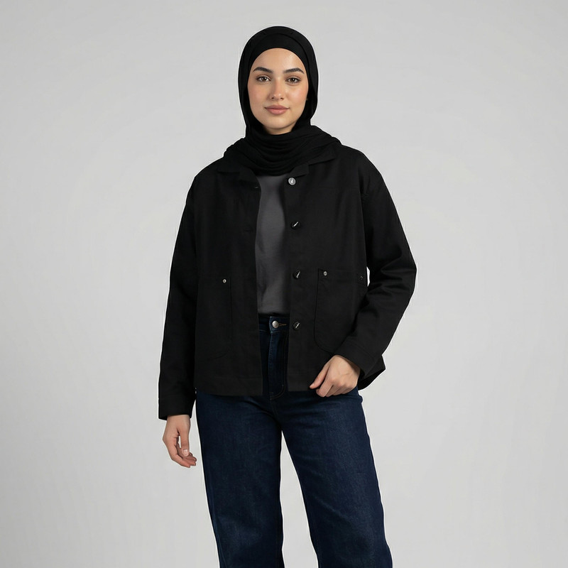کراپ کت زنانه السانا مدل آیریک کد 2436