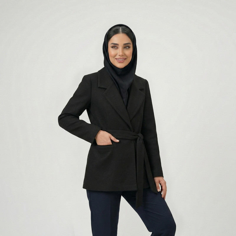 مانتو کتی زنانه السانا مدل بارنا کد 225804