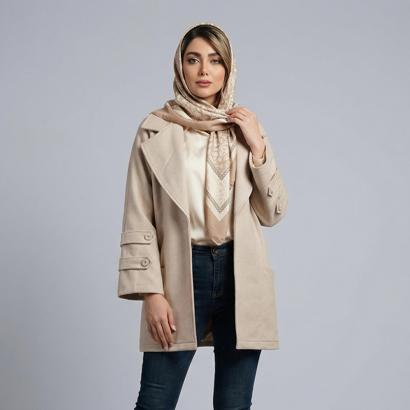 پالتو زنانه السانا مدل لوکا کد 236108