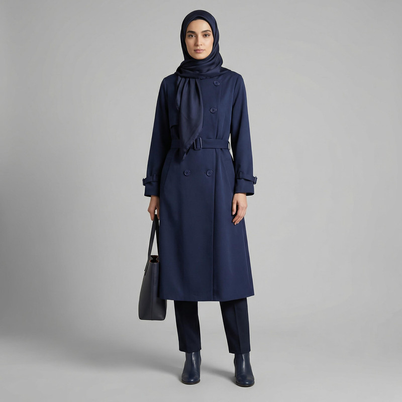 بارانی زنانه السانا مدل گلارین کد 2422