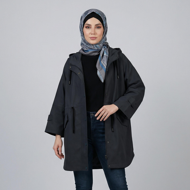 بارانی زنانه السانا مدل سیبا کد 233728