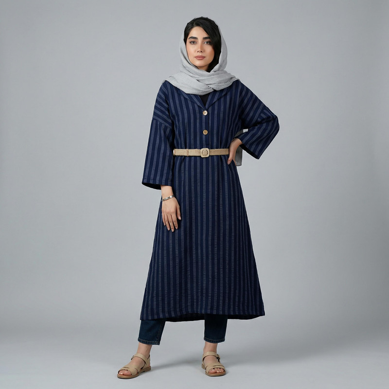 مانتو زنانه السانا مدل جیلان کد 223104