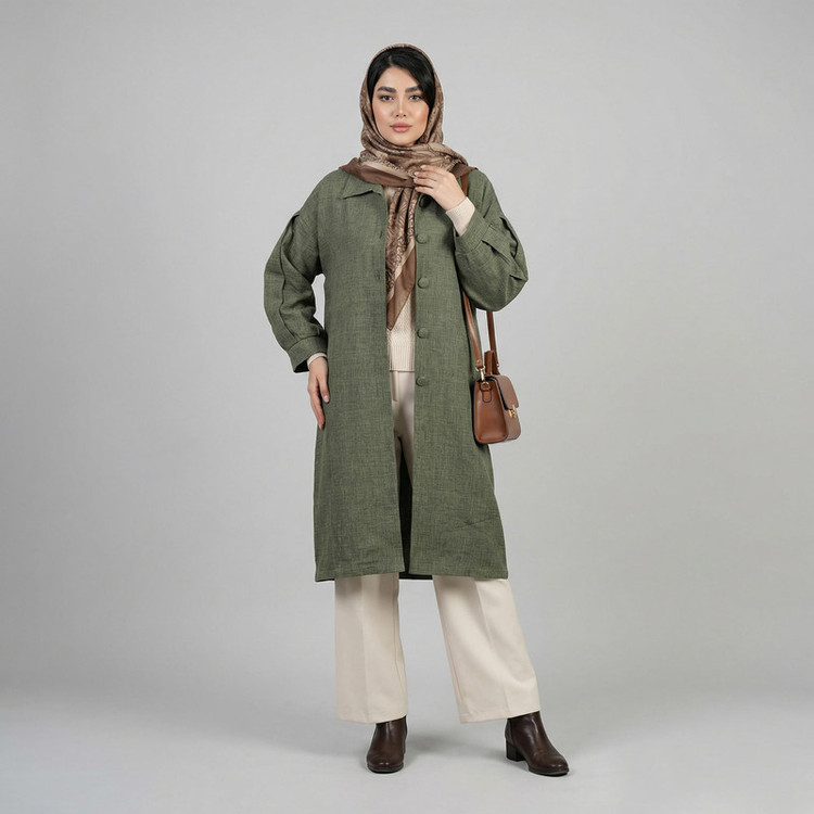 مانتو زنانه السانا مدل ماهرخ کد 171501