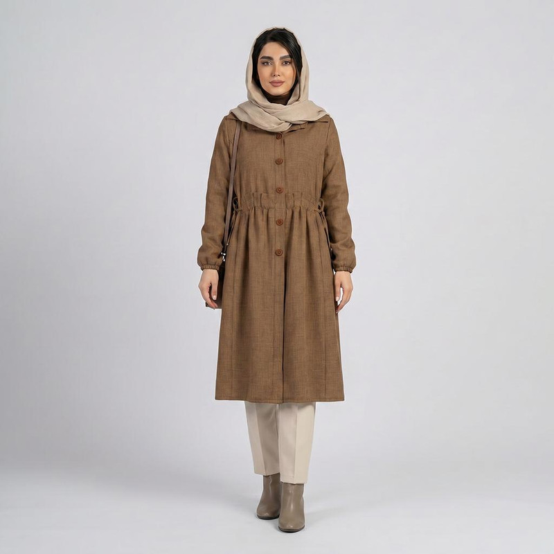 مانتو زنانه السانا مدل دریا کد 229151