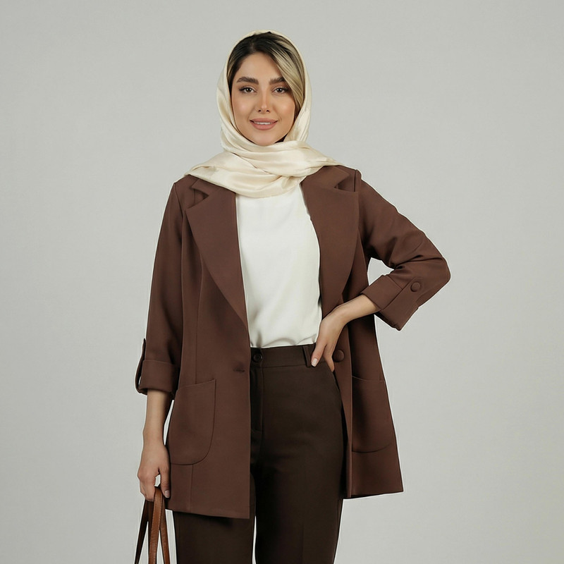 مانتو کتی زنانه السانا مدل میشکا کد 138019