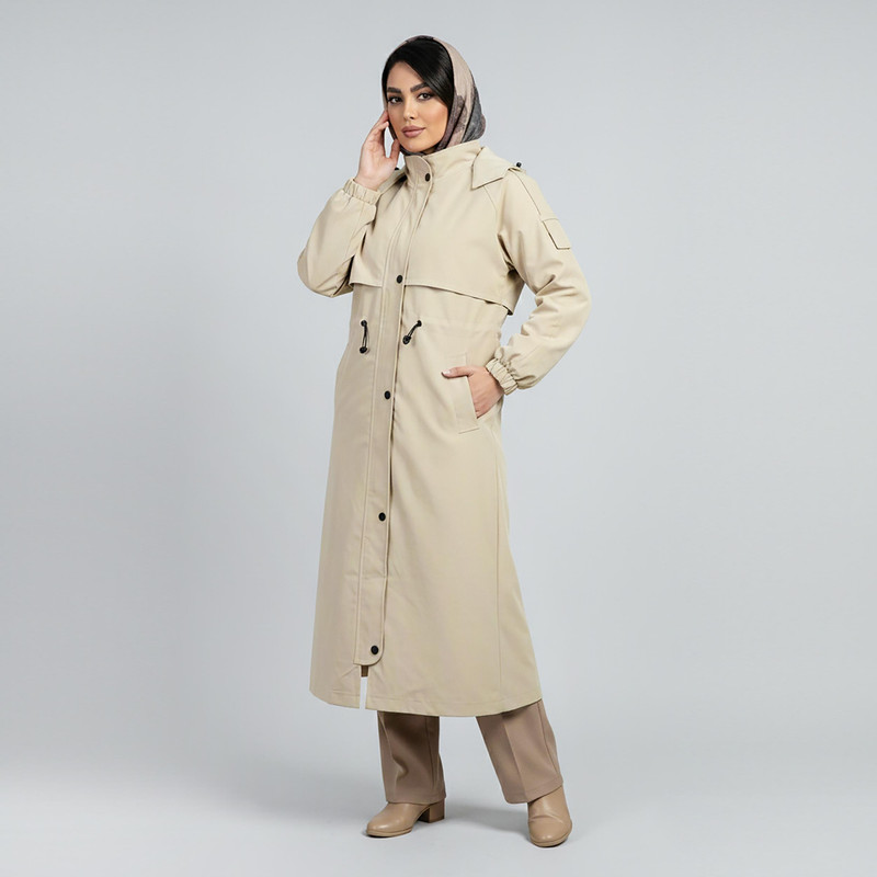 بارانی زنانه السانا مدل شعله کد 233408