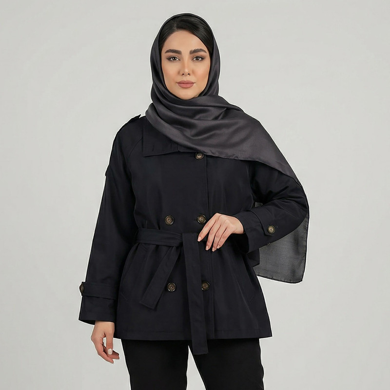 بارانی زنانه السانا مدل سپنتا کد 235306