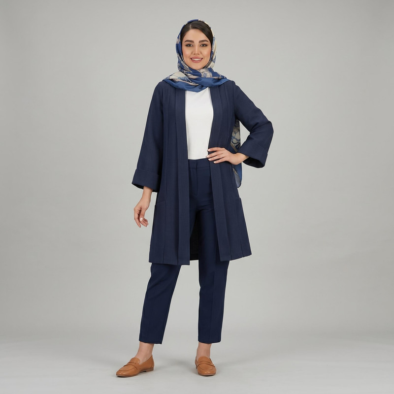 مانتو زنانه السانا مدل هنگامه کد 179404