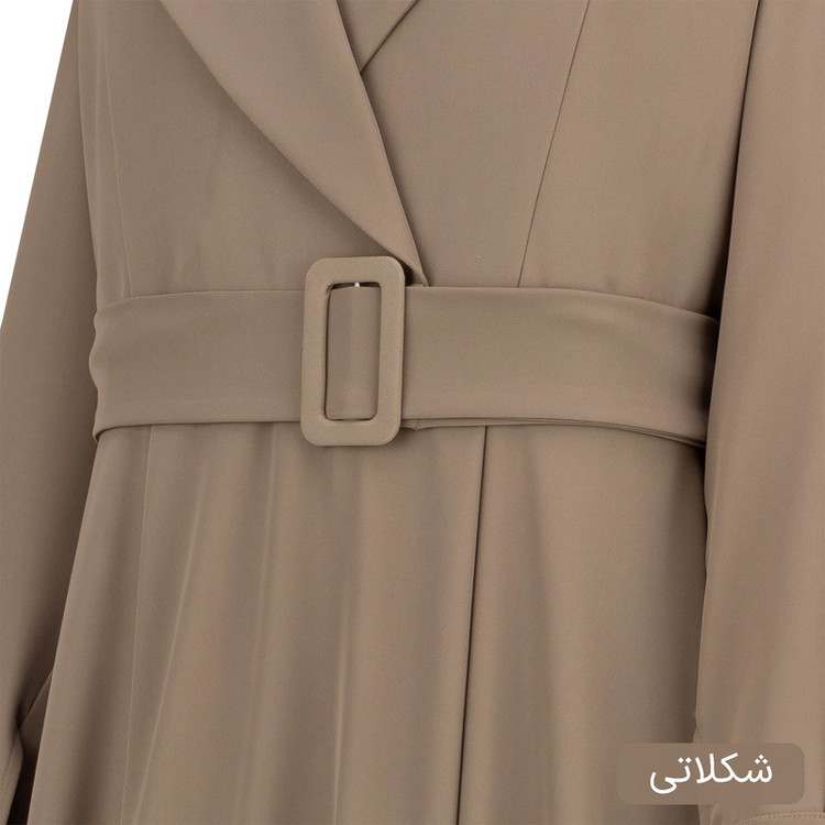 مانتو زیر زانو زنانه السانا مدل ماردین کد 2483