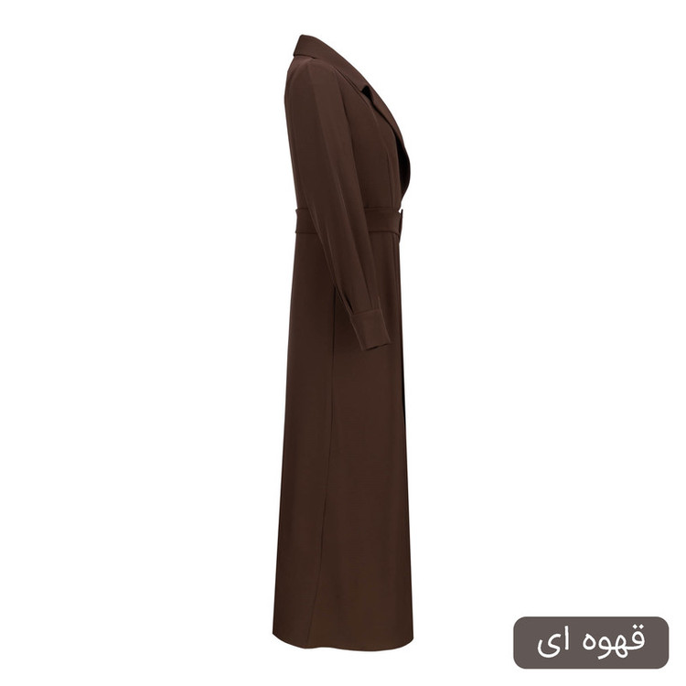 مانتو زیر زانو زنانه السانا مدل ماردین کد 2483