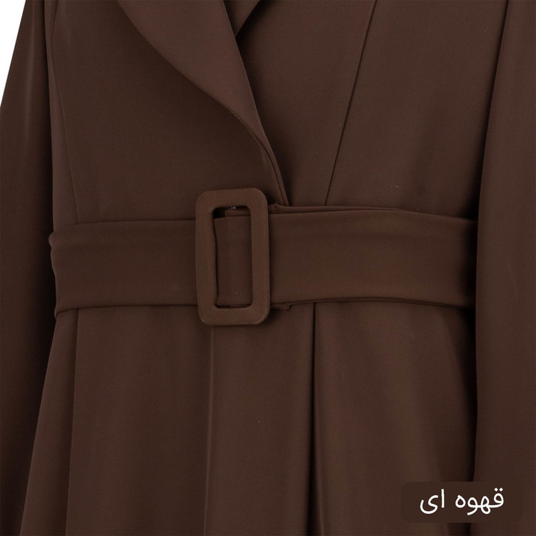 مانتو زیر زانو زنانه السانا مدل ماردین کد 2483