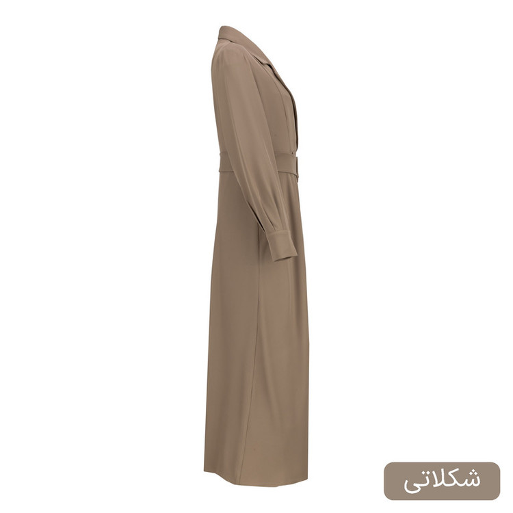 مانتو زیر زانو زنانه السانا مدل ماردین کد 2483