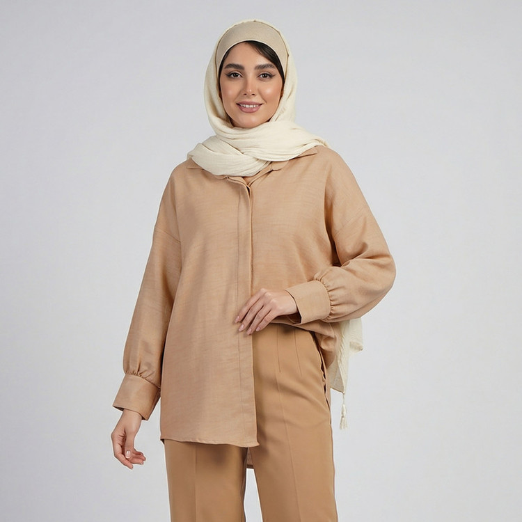 مانتو زیر باسن زنانه السانا مدل ژانیتا کد 223608